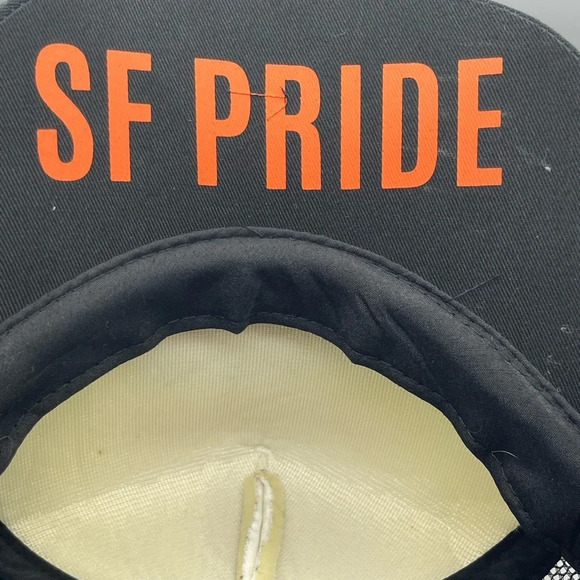 Rare SF Giants Pride 🌈 SnapBack Baseball Trucker Cap, Preowned - Picture 4 of 10